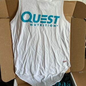 Quest Nutrition White Tank Top